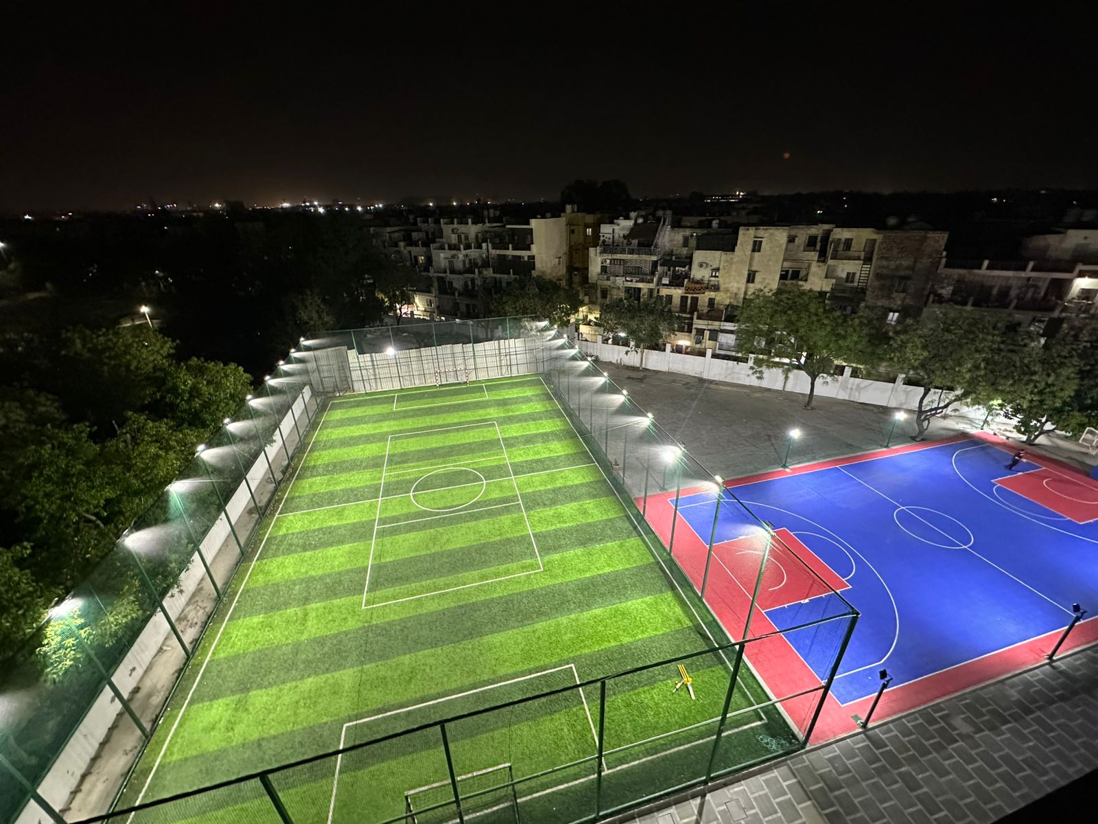Box Cricket Match at Ace Football and Box Cricket Mayur Vihar